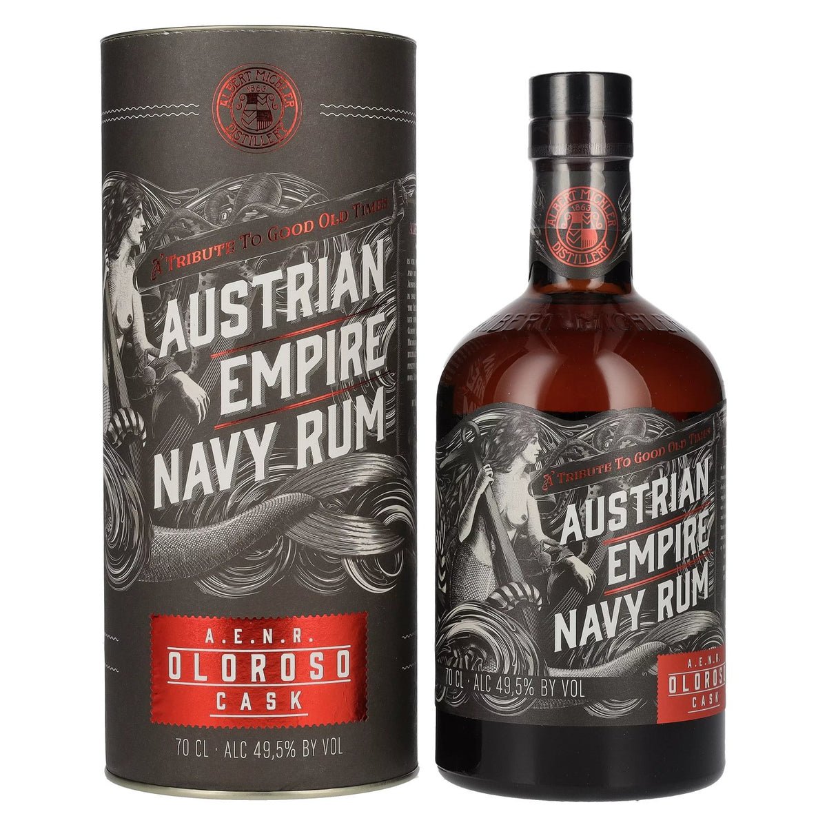 Austrian Empire Navy Rum OLOROSO CASK 49.5% vol. 0.7 l in a gift box