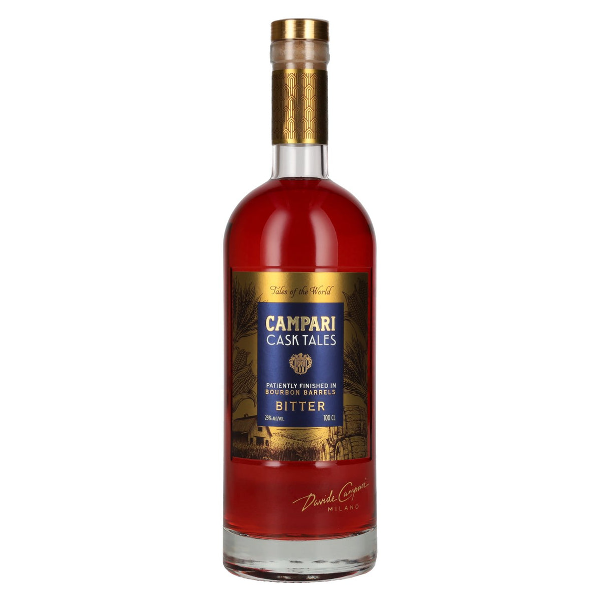 Campari CASK TALES Bitter Bourbon Barrels Finish 25% vol. 1 l