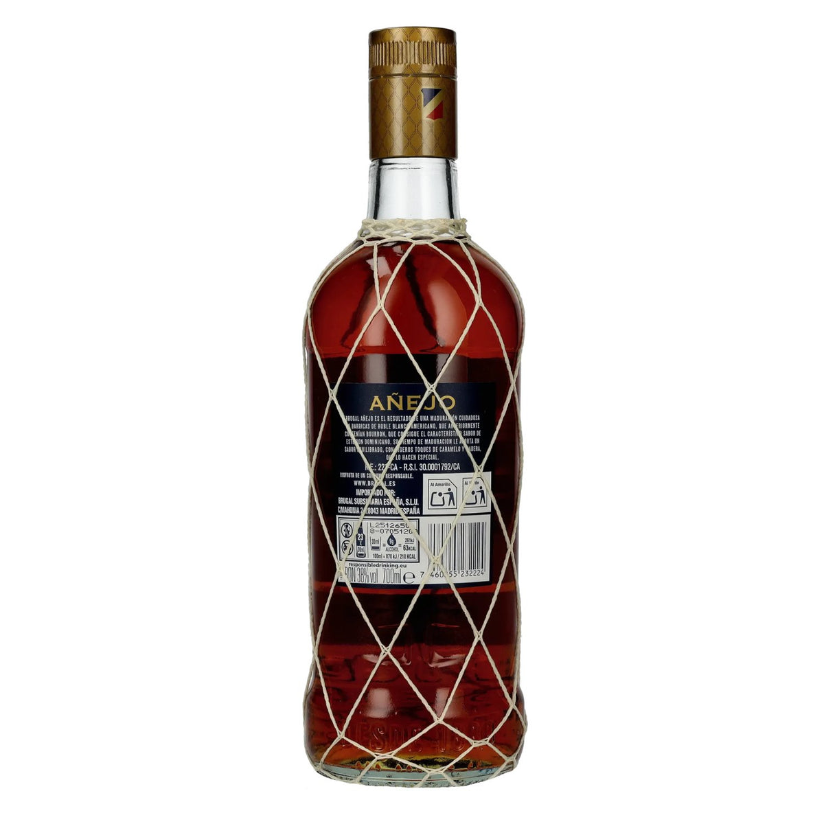 Brugal AÑEJO Rhum dominicain 38 % vol. 0,7 l