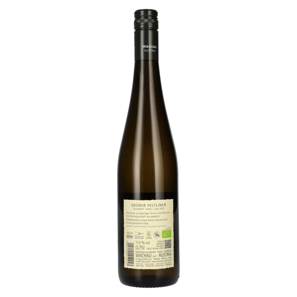 Domäne Wachau Grüner Veltliner Steinfeder Gneiss + Lœss 2025 11,5 % vol. 0,75 l