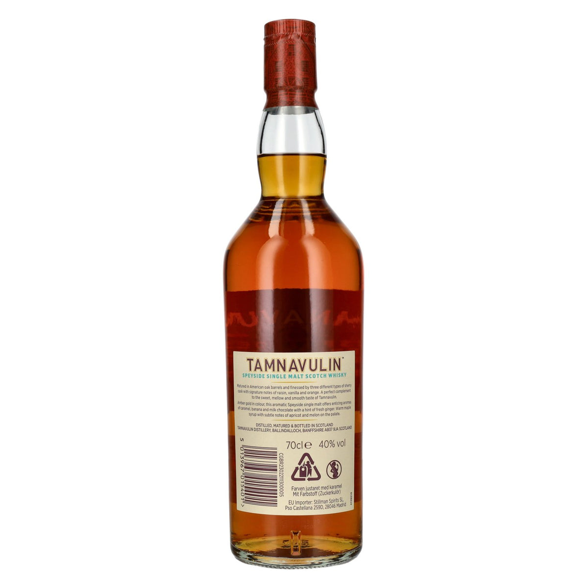Tamnavulin SHERRY CASK Speyside Single Malt Scotch Whisky 40% ABV 0.7l