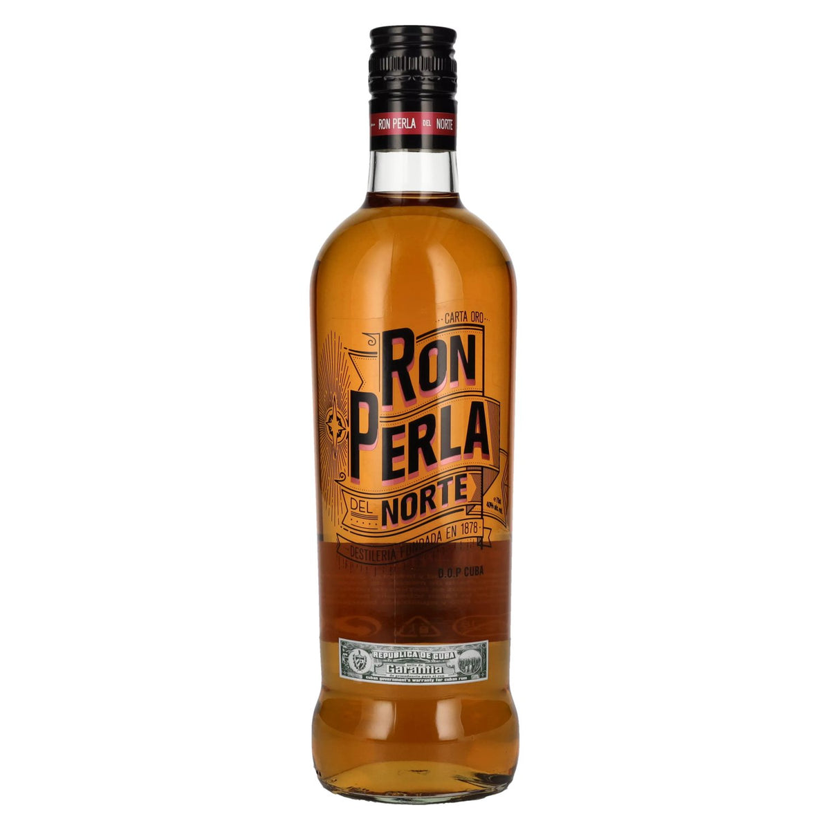Ron Perla del Norte CARTA ORO 40% vol. 0,7 l