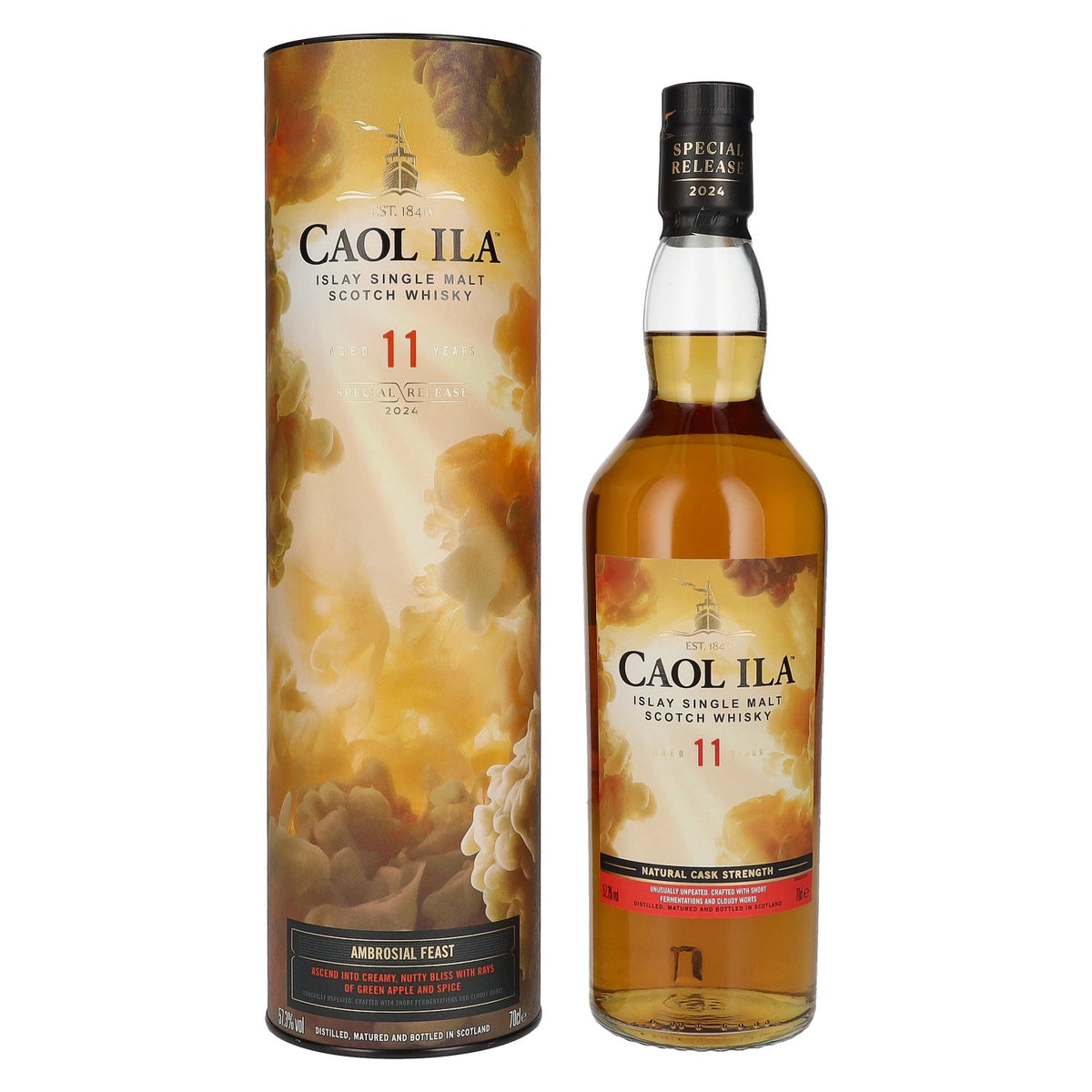 Caol Ila 11 Years Old Ambrosial Feast Single Malt Special Release 2024 57,3% Vol. 0,7l in Geschenkbox
