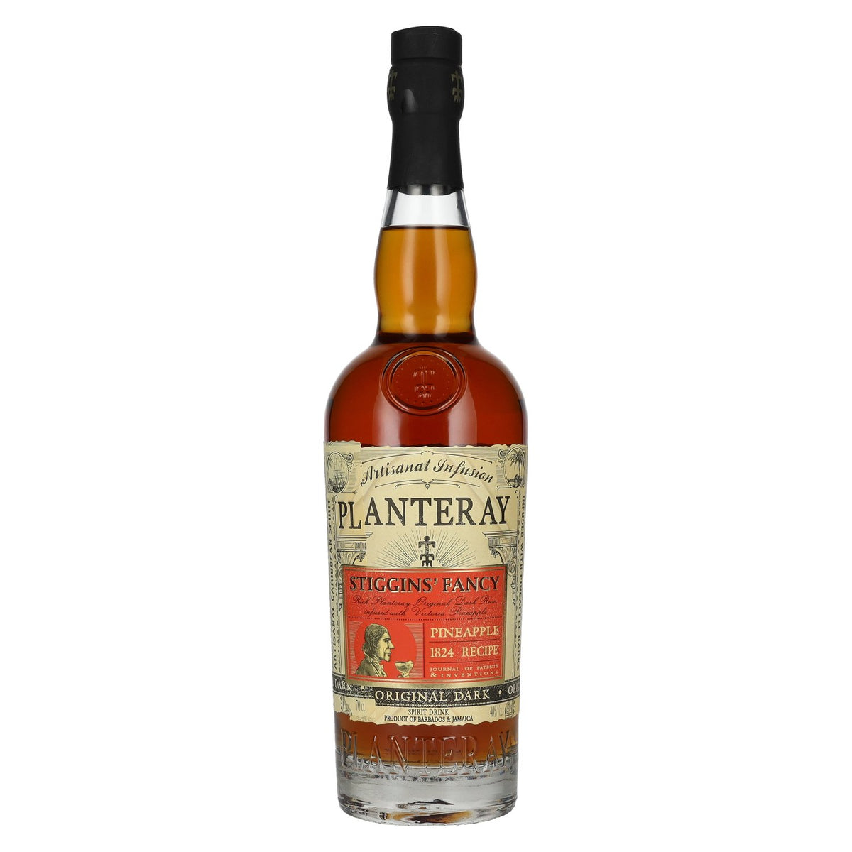 Planteray Pineapple Artisanal Infusion Stiggin's Fancy 40% ABV 0.7l