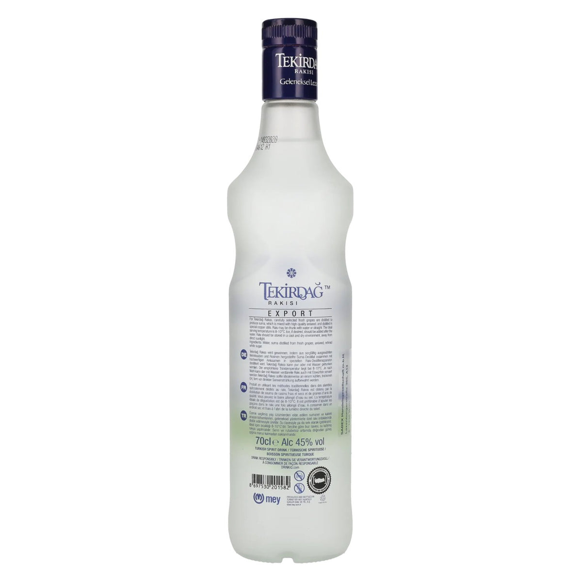 Tekirdag Rakı 45% vol. 0.7 l