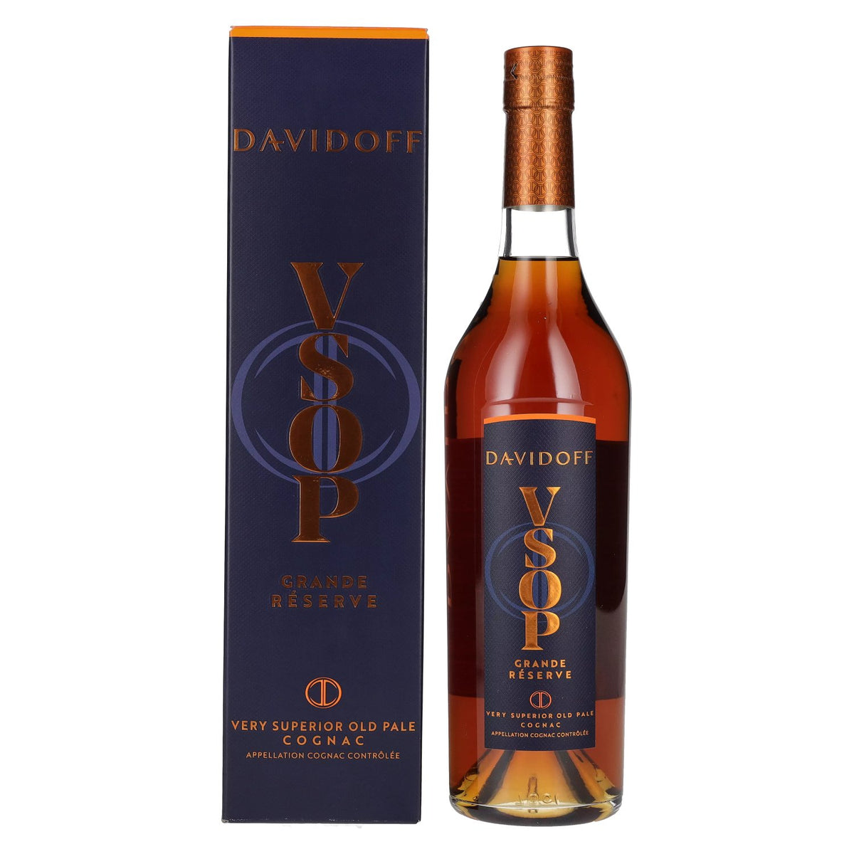 Davidoff VSOP Grande Réserve Cognac 40% vol. 0,7 l in geschenkverpakking