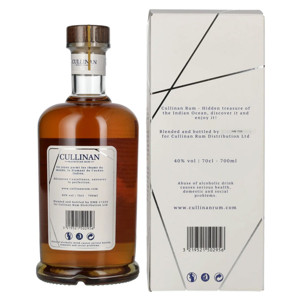 Cullinan 7-Year-Old Mauritian Rum Batch VII 40% vol. 0.7 l in a gift box