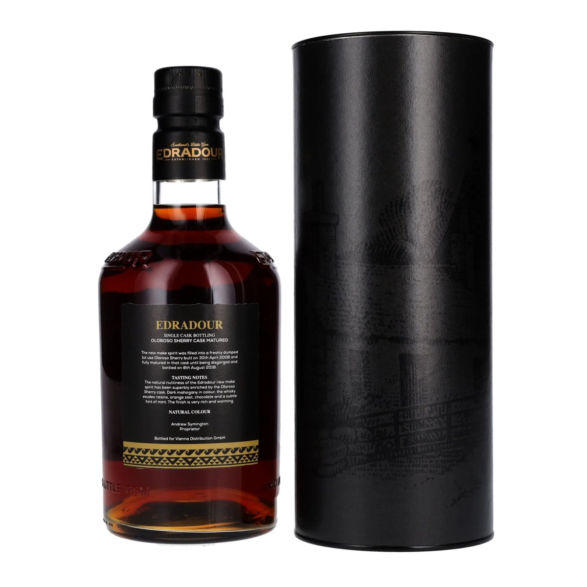 Edradour 10 Years Old HOMAGE TO SAMOA Highland Single Malt 46% vol. 0,7 l in geschenkverpakking