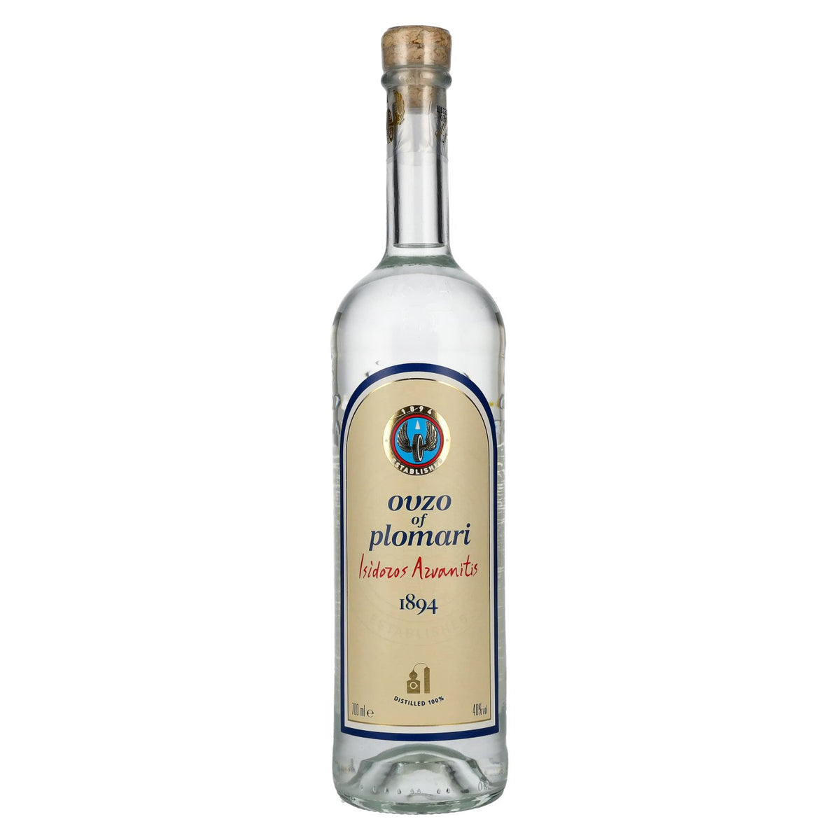 Ouzo Plomari 40% vol. 0,7 l