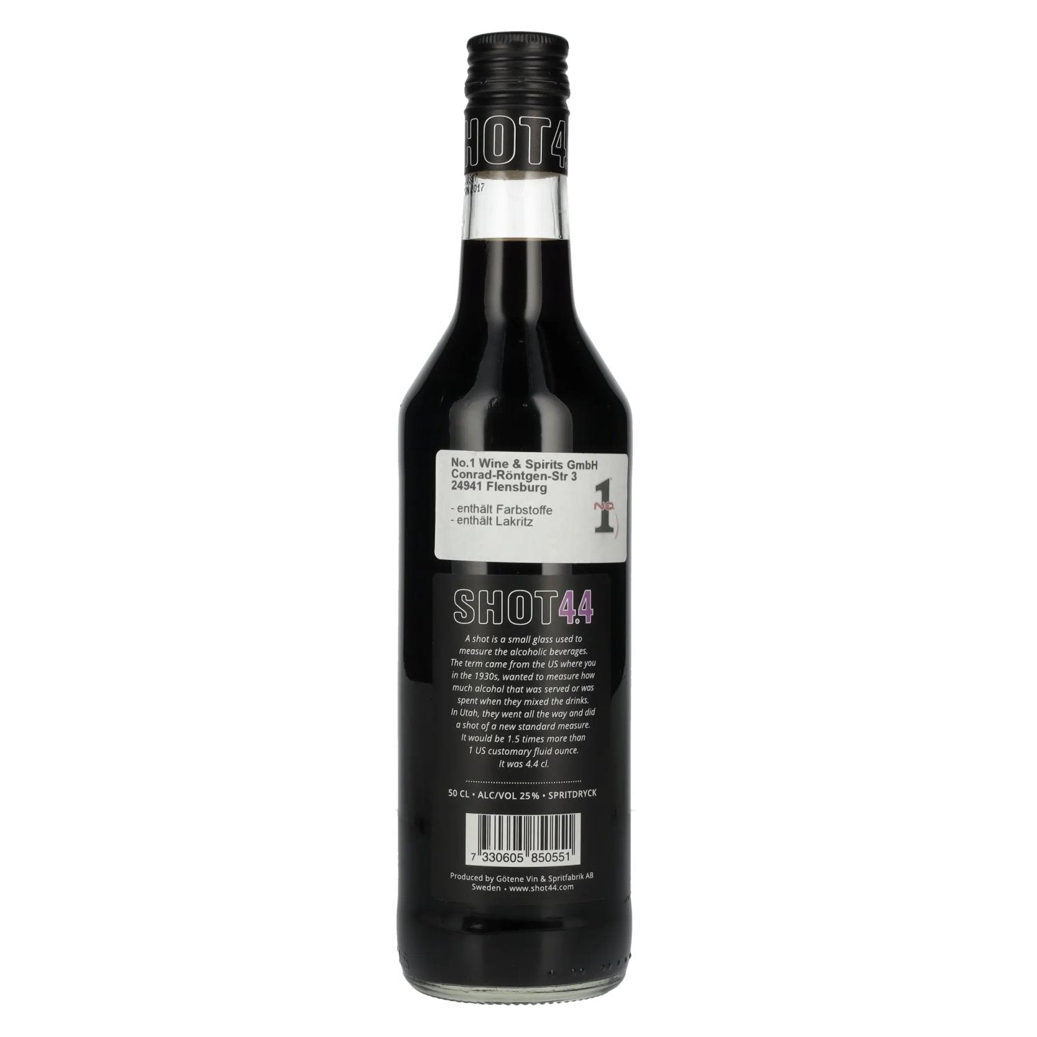 SHOT 4.4 Violet Liquorice 25% Vol. 0,5l