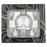 Crystal Head Vodka 40% ABV, 0.7 litres, in a gift box with 4 shot glasses