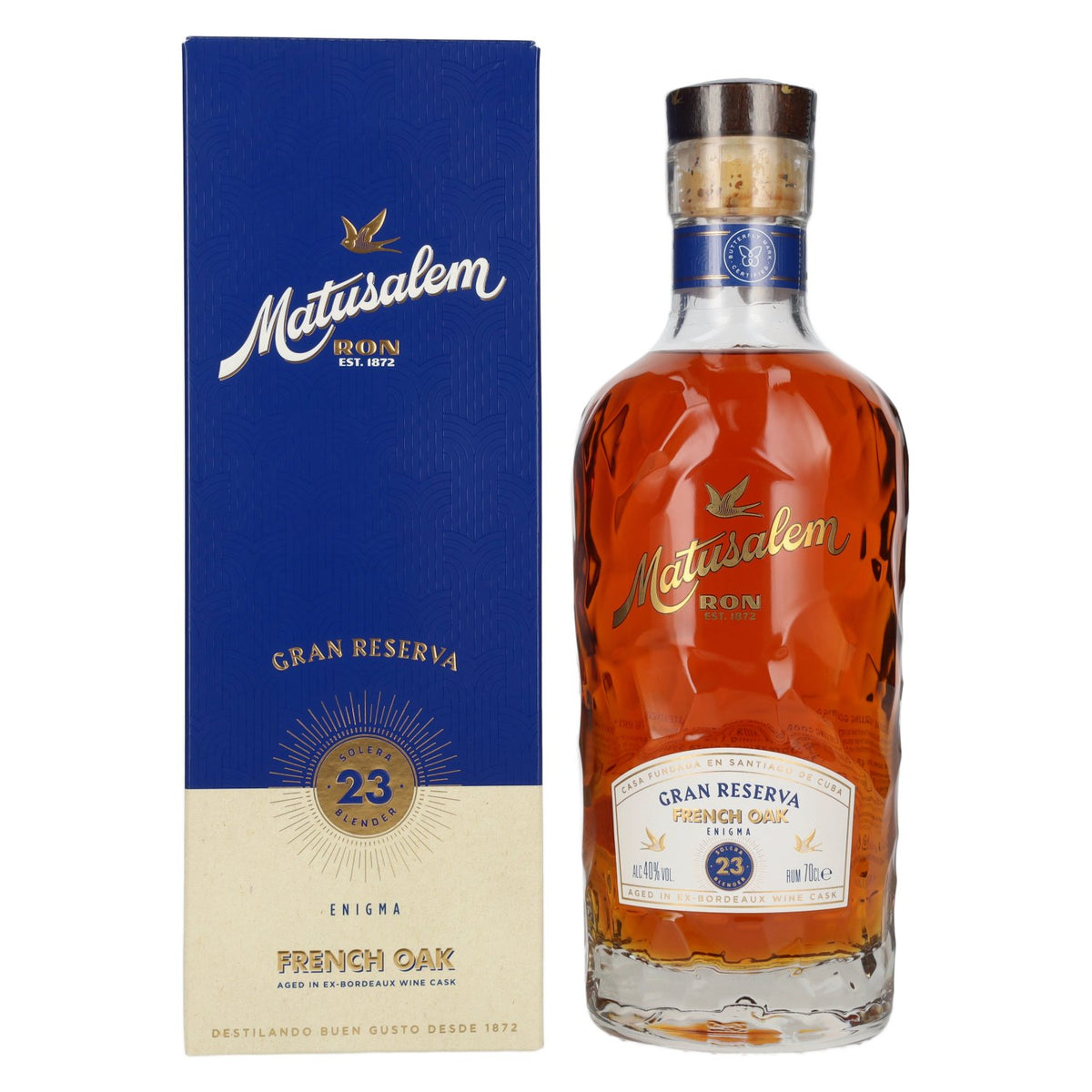 Ron Matusalem 23 Solera Gran Reserva French Oak Rum 40% vol. 0.7 l in a gift box