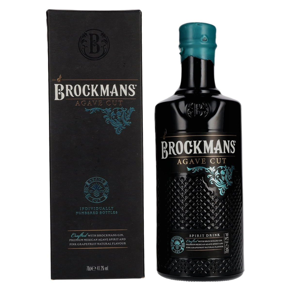 Brockmans AGAVE CUT GIN 41,2% vol. 0,7 l in geschenkverpakking
