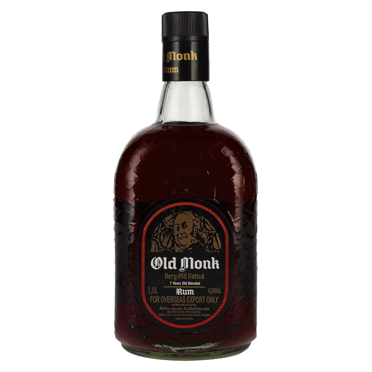 Old Monk 7 Years Old 42.8% vol. 1 litre