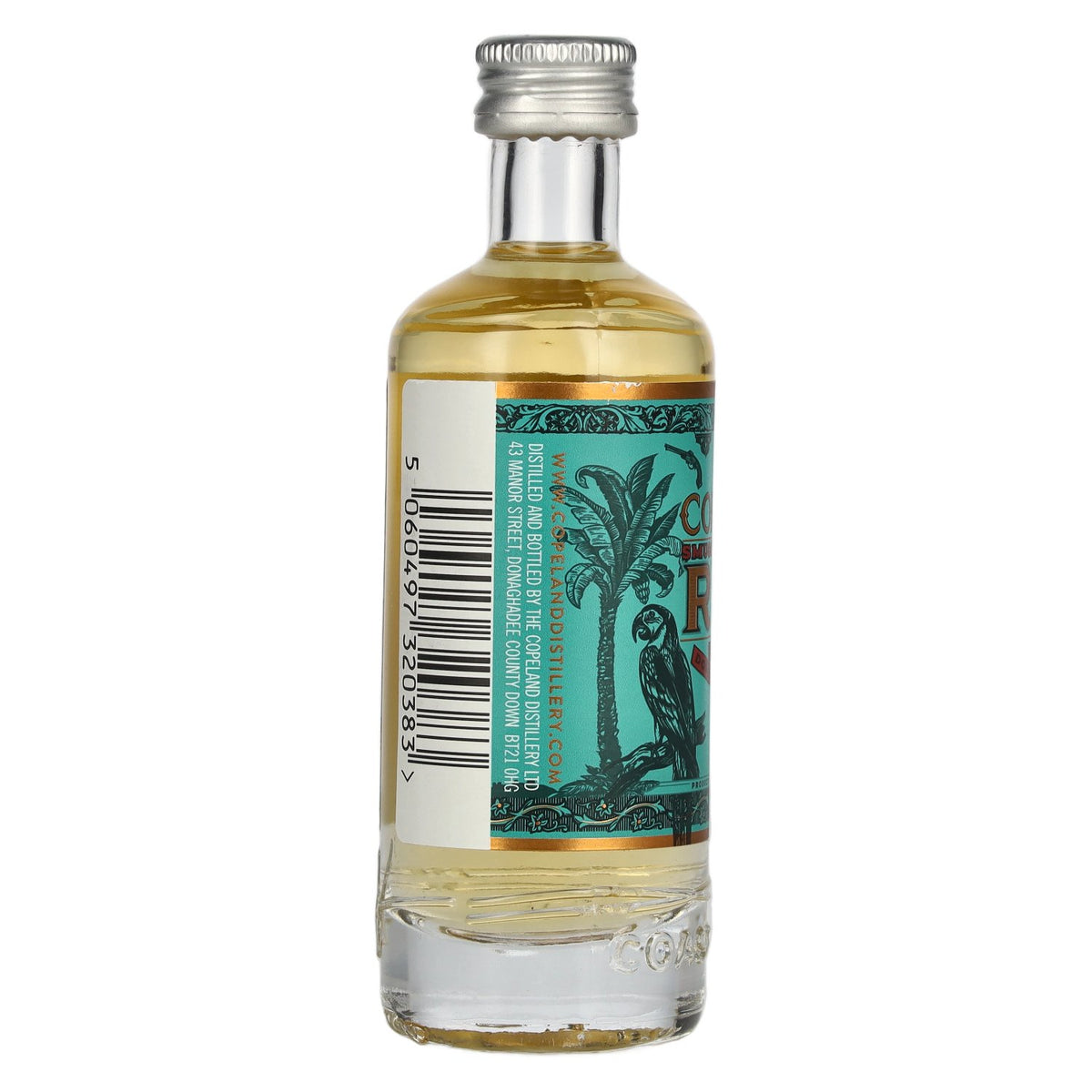 Rhum Copeland Smugglers Reserve Donaghadee Double Wood 40 % vol. 0,05 l