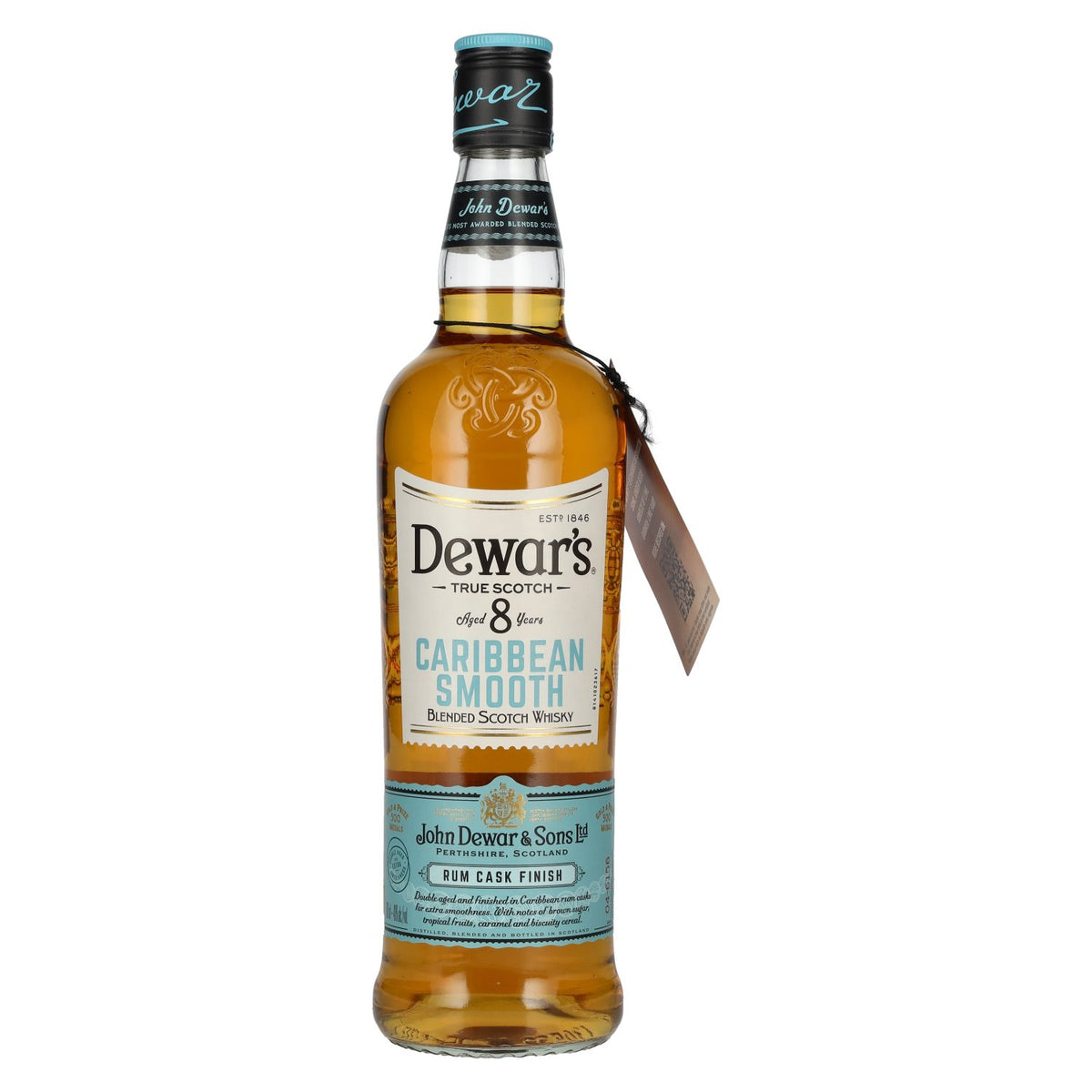 Dewar's 8-Year-Old Caribbean Smooth Blended Scotch Whisky 40% vol. 0.7l