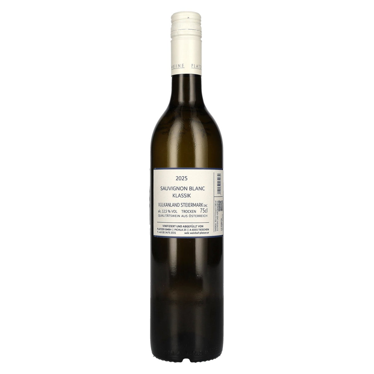 Platzer Sauvignon Blanc Klassik Vulkanland Styrie DAC 2025 12,5 % vol. 0,75 l
