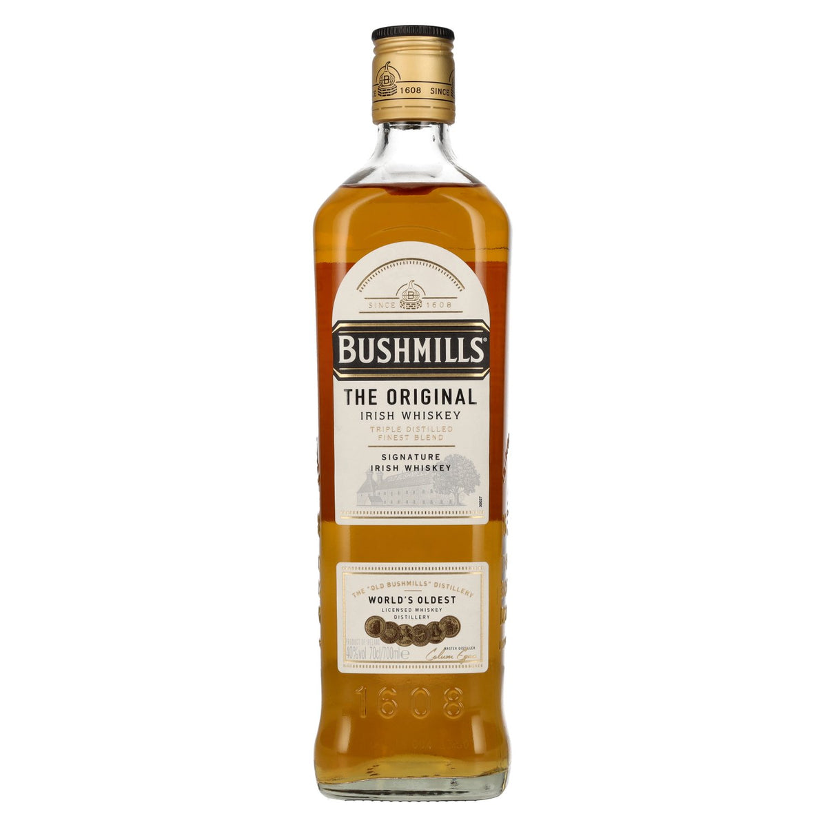 Bushmills Triple Distilled The Original Irish Whiskey 40% vol. 0.7 l