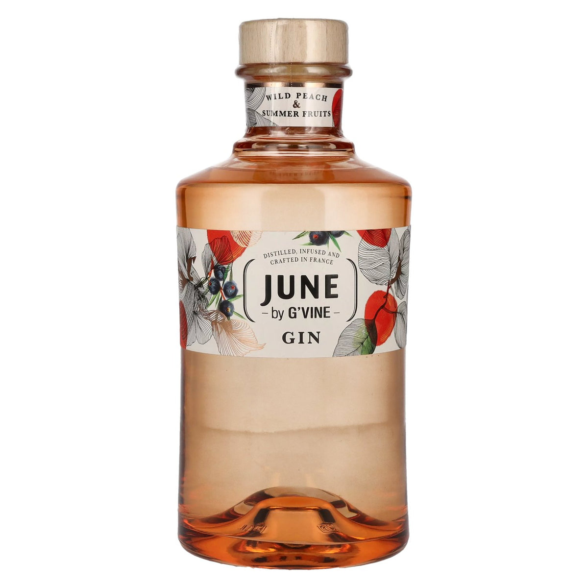 JUNE by G'Vine Gin Wild Peach &amp; Summer Fruit 37.5% ABV 0.7l