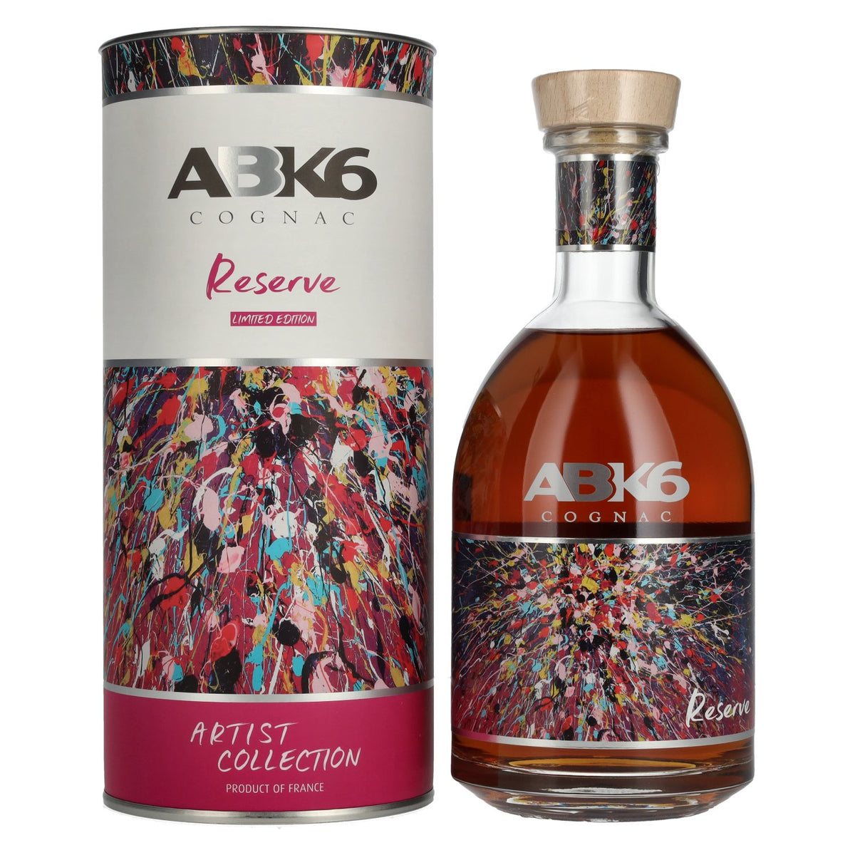 ABK6 Reserve Cognac Artist Collection N°3 Limited Edition 40% Vol. 0,7l in geschenkverpakking