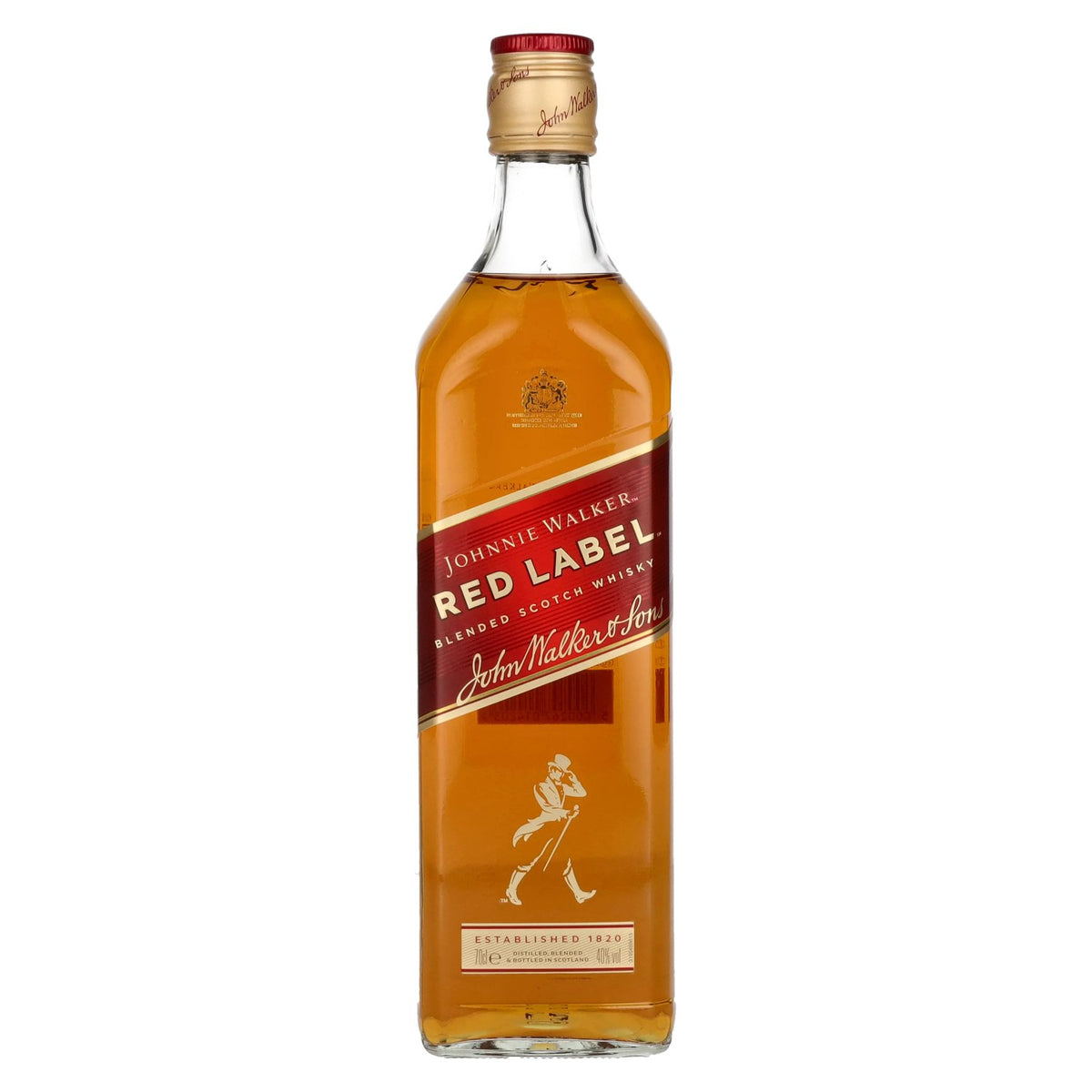 Johnnie Walker Red Label Blended Scotch Whisky 40% ABV 0.7l