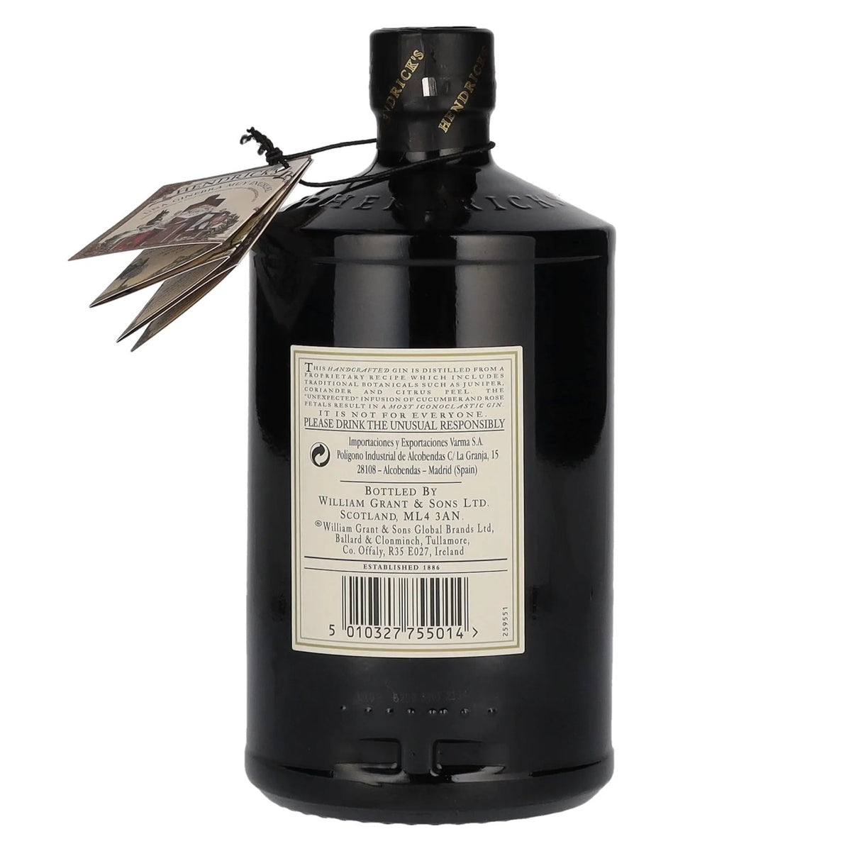 Hendrick's Gin 44% ABV 0.7l