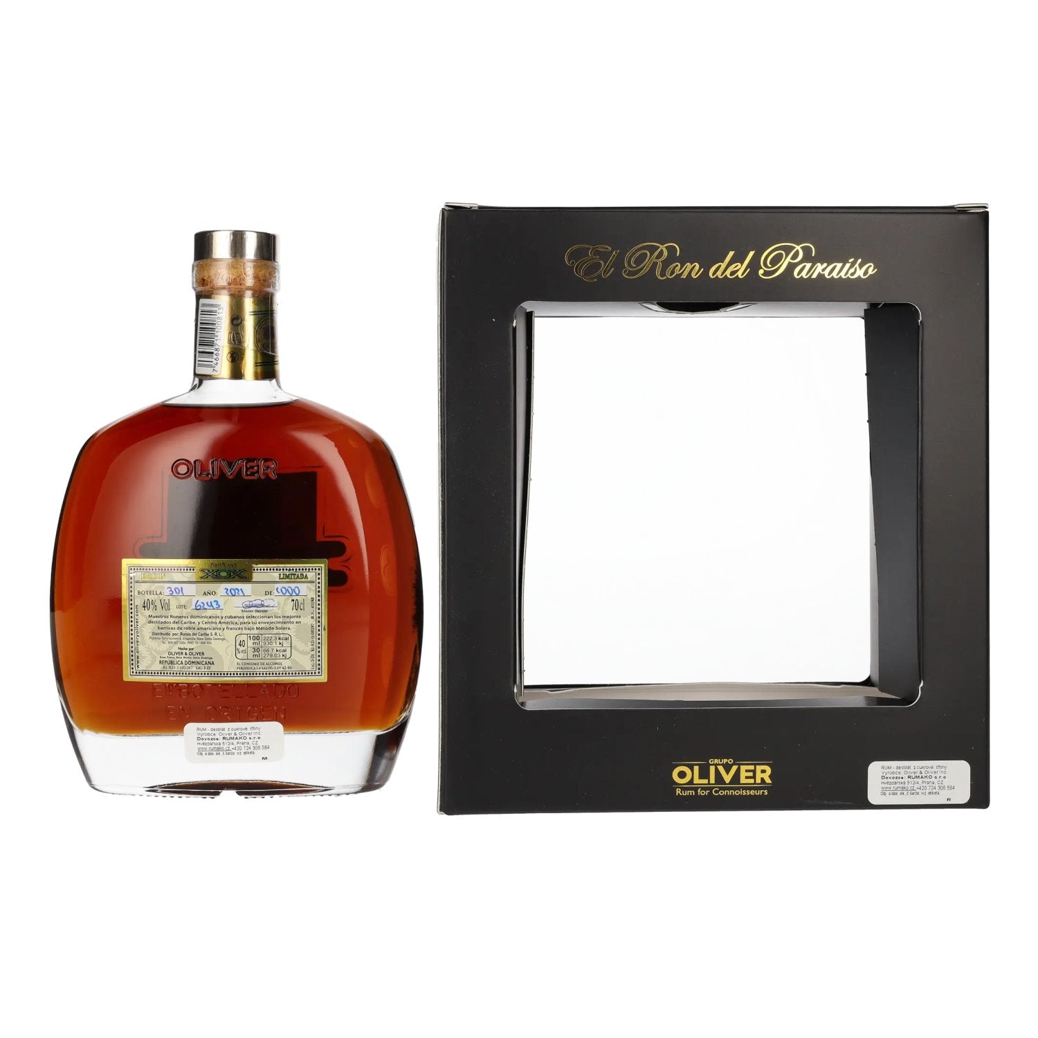 Puntacana Club XOX Rum 50 Aniversario 40% Vol. 0,7l en boîte cadeau