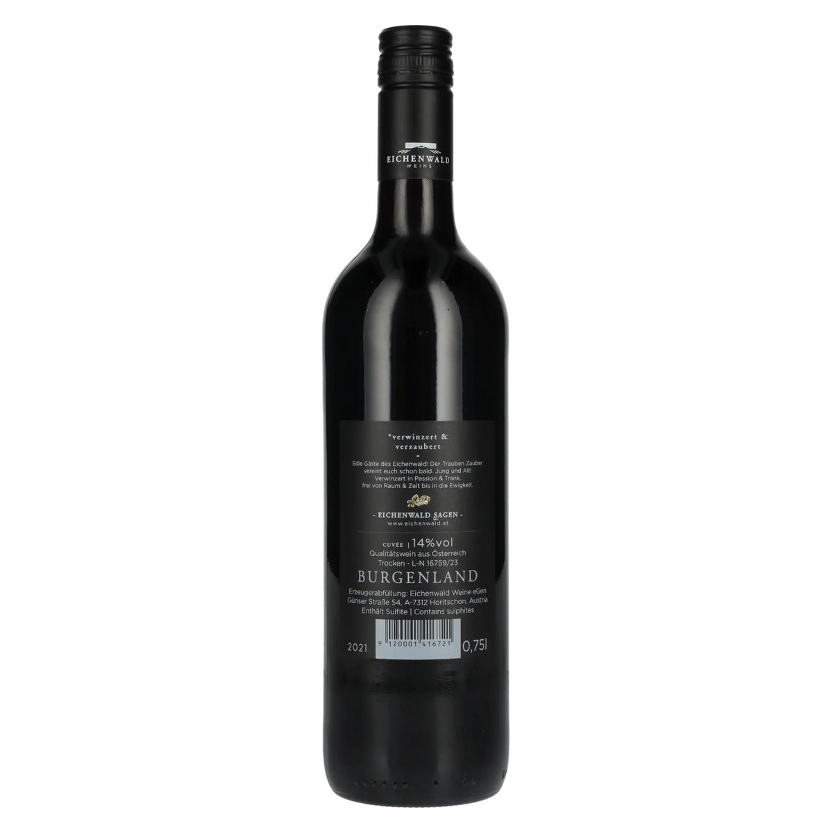 Eichenwald DIE ZEITREISE Cuvée 2021 14% vol. 0.75 l