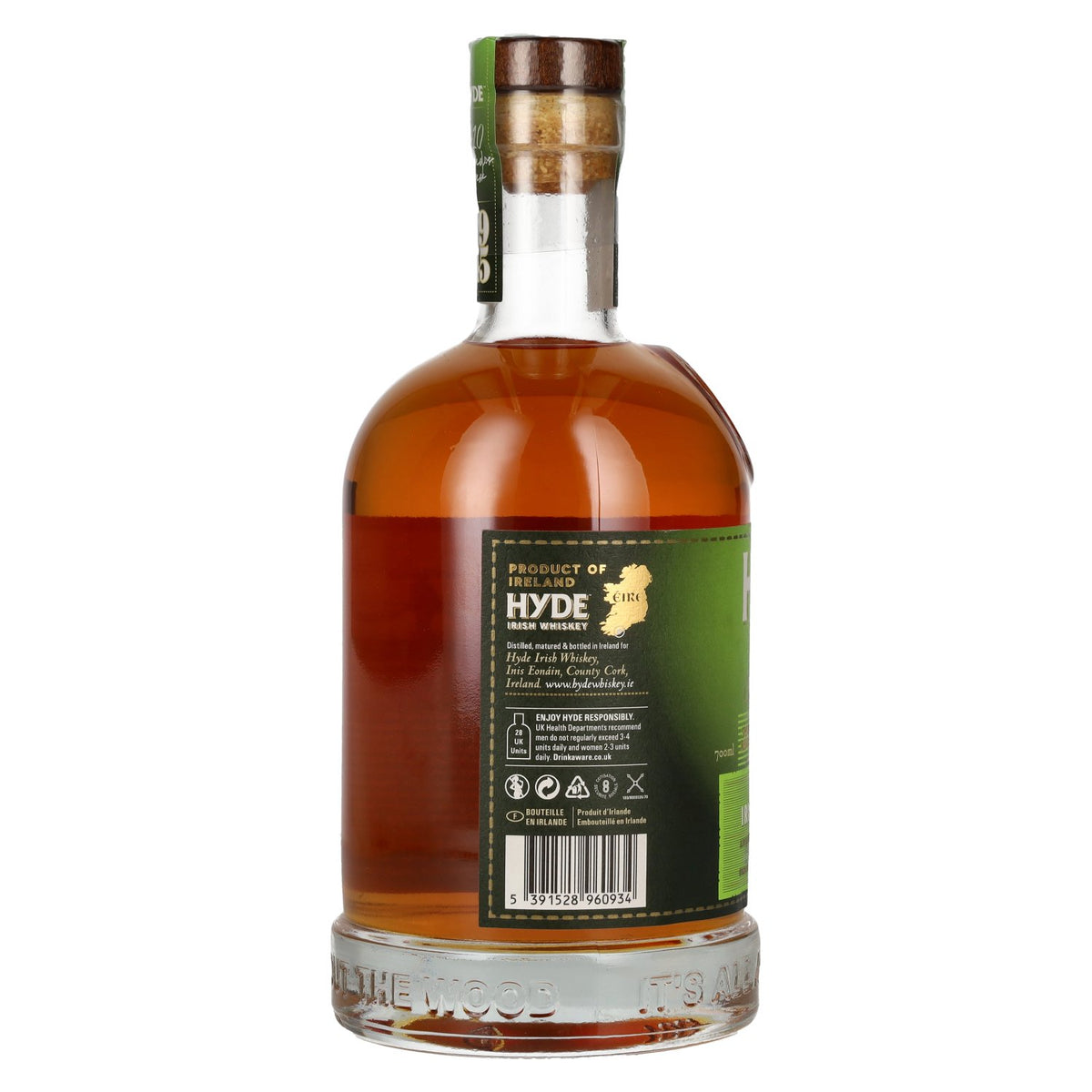 Hyde No. 10 CALVADOS CASK 1945 Single Malt Irish Whiskey 46% vol. 0,7 l