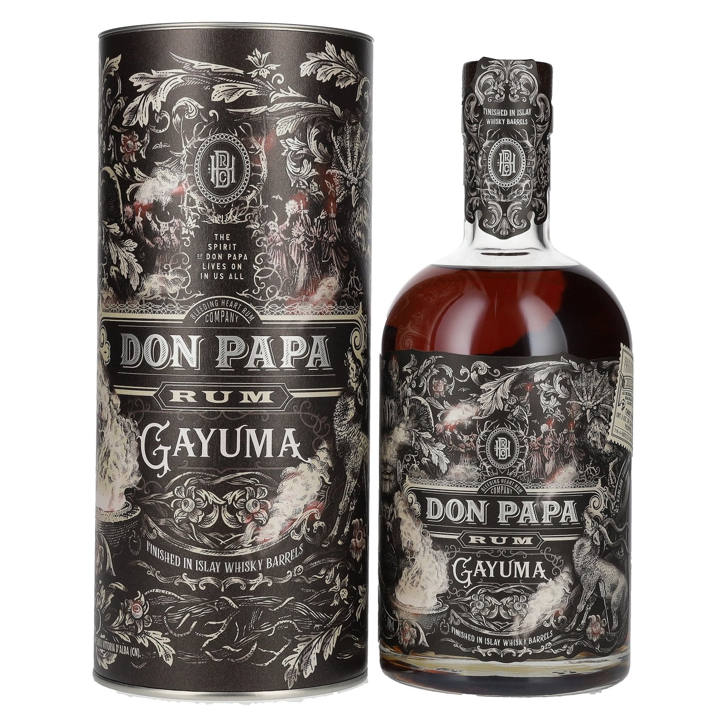 Don Papa GAYUMA Rum 40% Vol. 0,7l in Geschenkbox