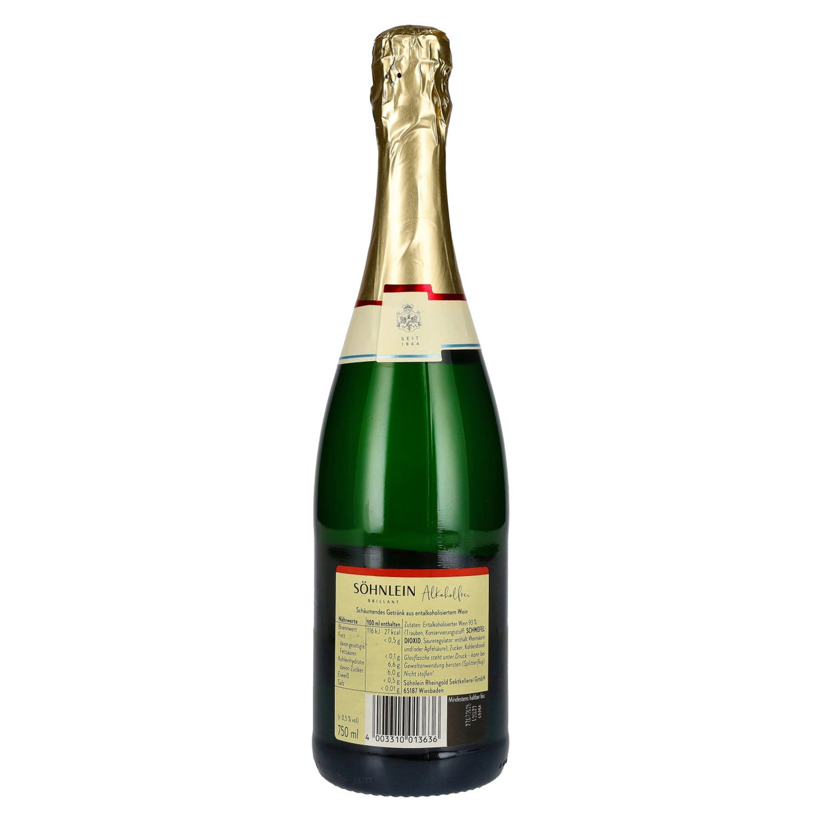 Söhnlein Brillant sans alcool 0,75 l
