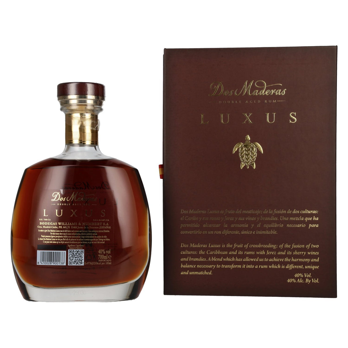 Dos Maderas LUXUS Double Aged Rum Limited Edition 40% Vol. 0,7l in Geschenkbox