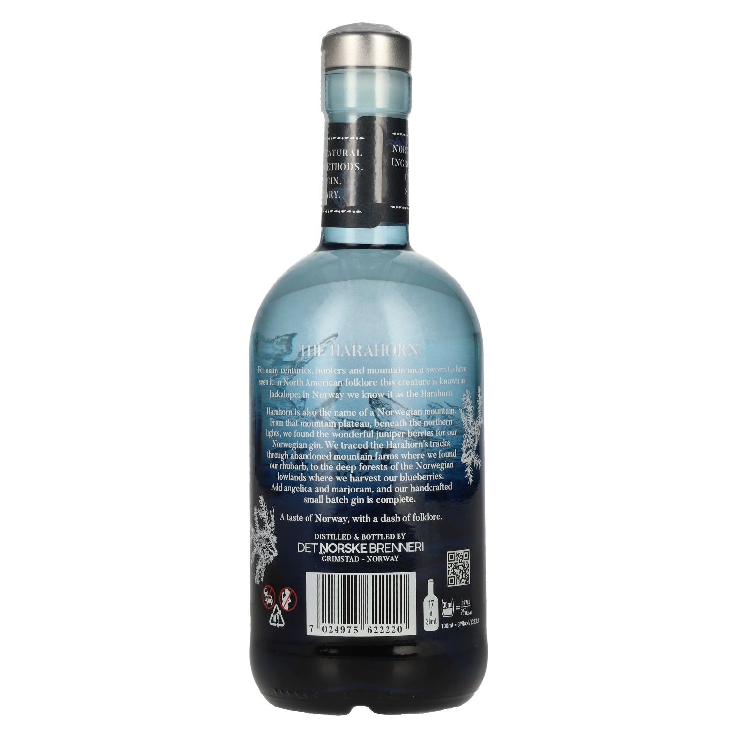 Harahorn Gin norvégien à petite échelle 46% vol. 0,5l
