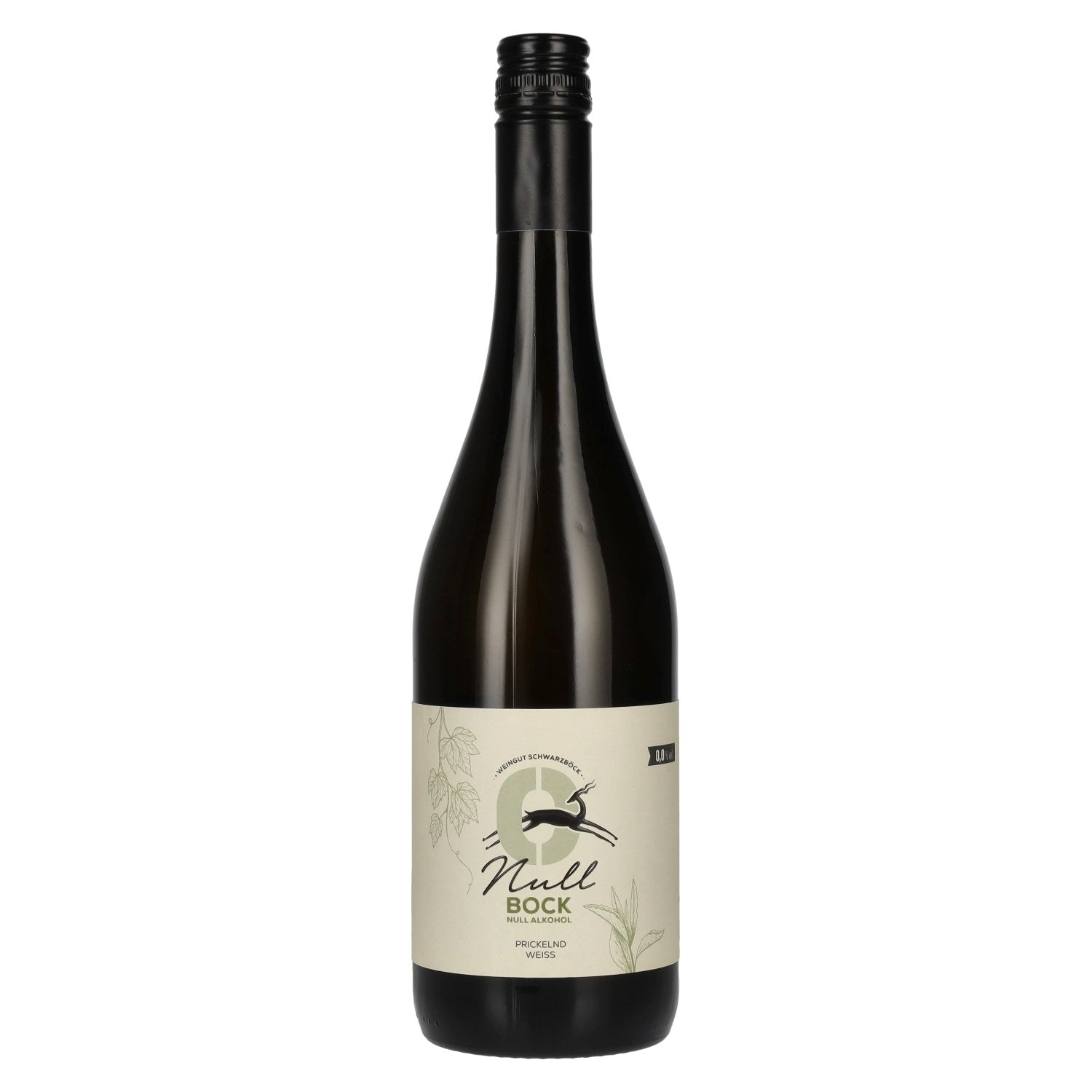 Schwarzböck « Null Bock » sans alcool, blanc pétillant, 0,75 l