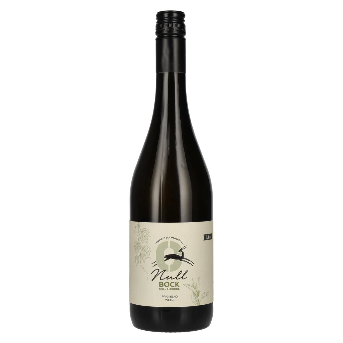 Schwarzböck « Null Bock » sans alcool, blanc pétillant, 0,75 l