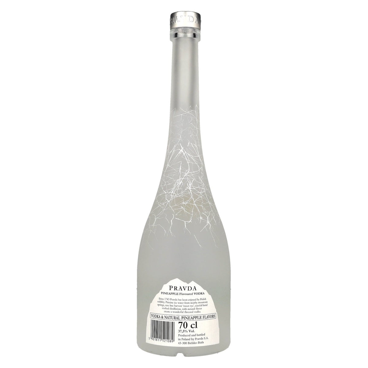 Pravda PINEAPPLE Flavoured Vodka 37.5% ABV 0.7l