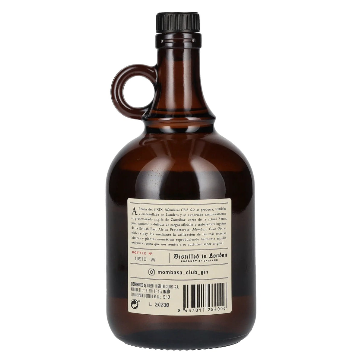 Mombasa Club London Dry Gin 41,5 % vol. 0,7 l