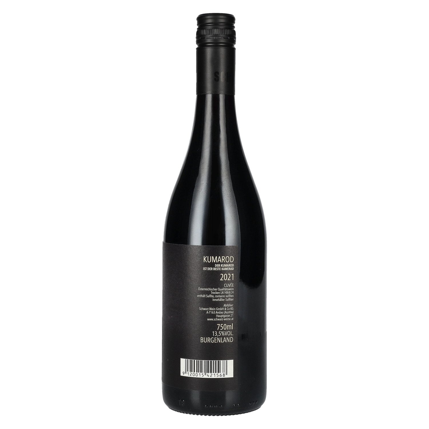 Schwarz KUMAROD CUVÉE ROT 2021 13,5% Vol. 0,75l