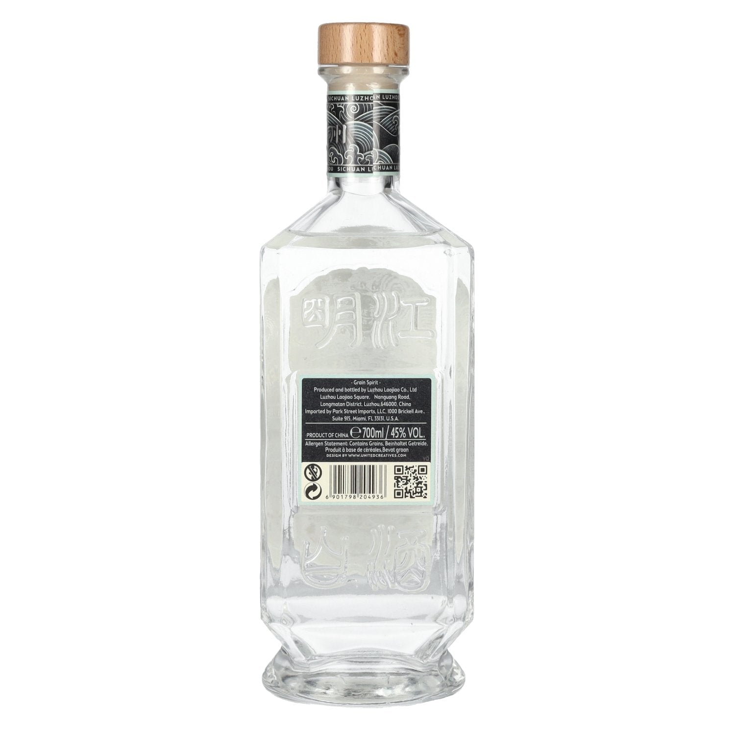 Ming River Sichuan Baijiu Grain Spirit 45% Vol. 0,7l