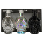 Crystal Head Vodka-set 40% vol. 3 x 0,05 l in geschenkverpakking