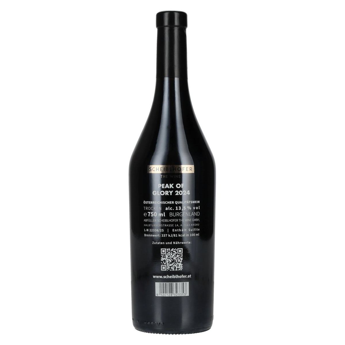Scheiblhofer The Peak of Glory 2024 13,5 % vol. 0,75 l