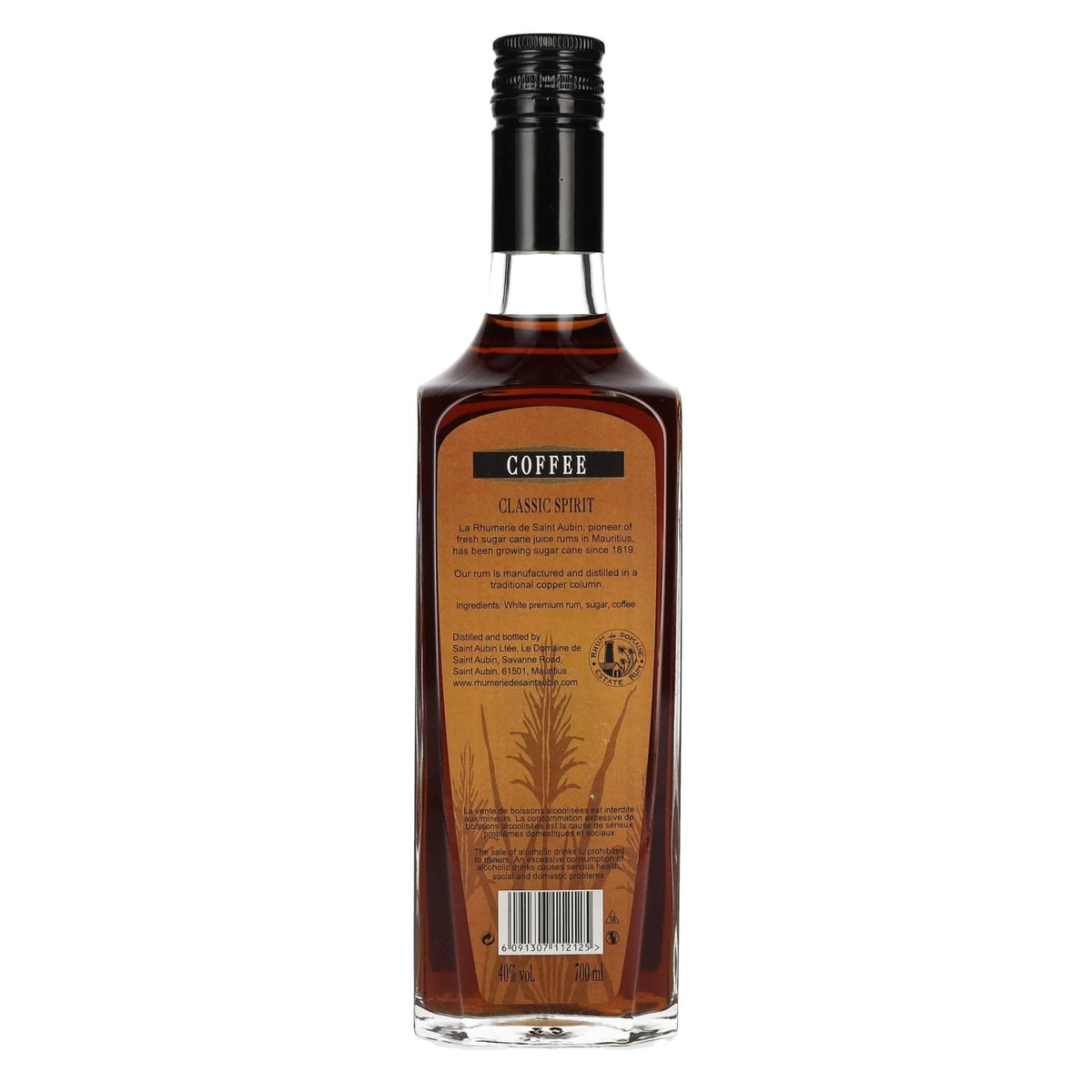 Saint Aubin COFFEE Classic Spirit 40% ABV 0.7l