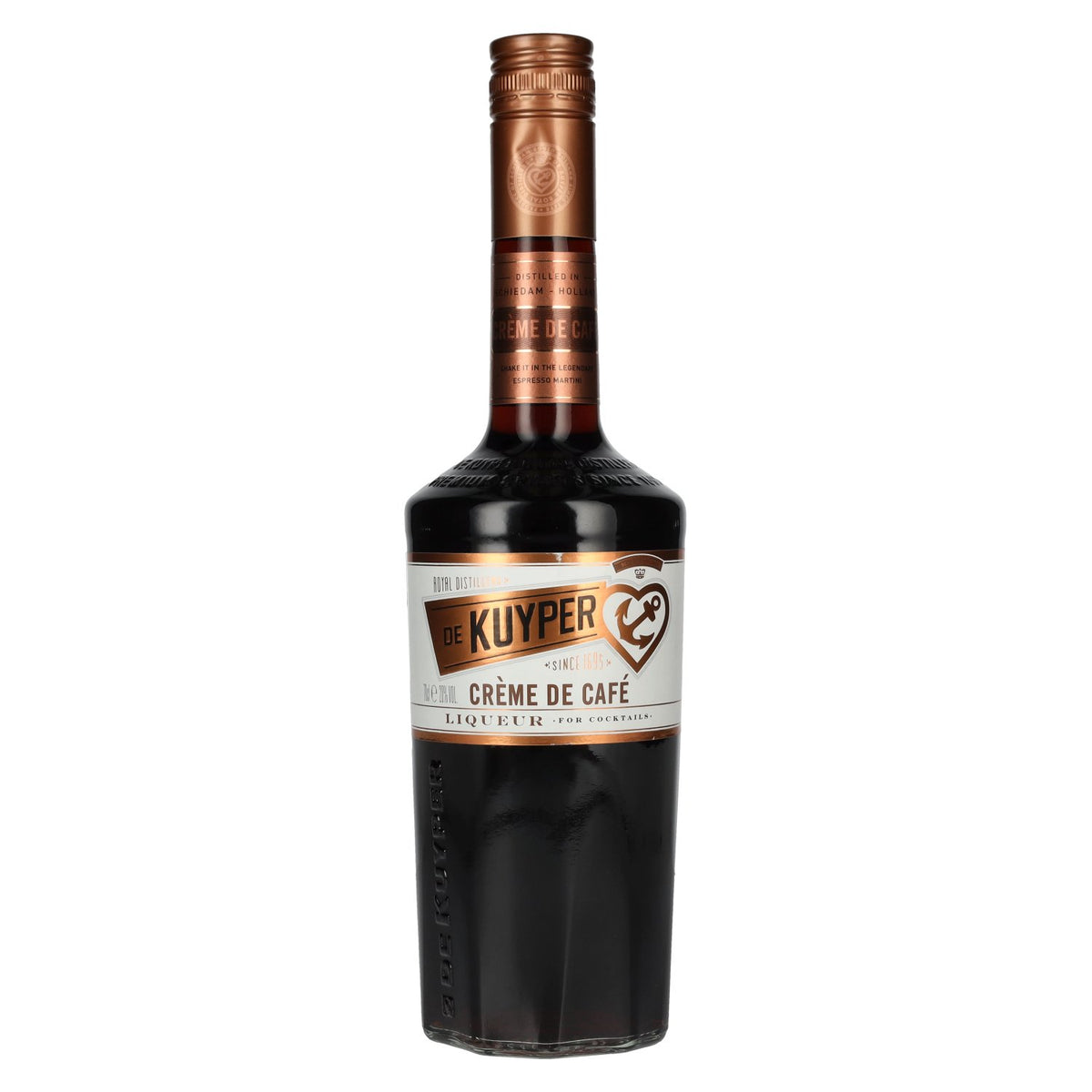 De Kuyper CRÈME DE CAFÉ Liqueur 20 % vol. 0,7 l