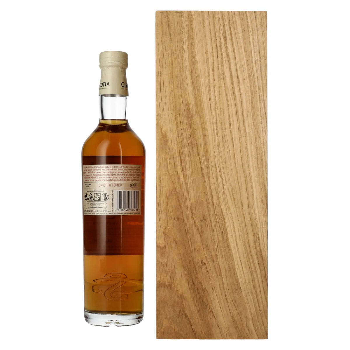 Glen Scotia 25 Years Old Single Malt Scotch Whisky 48,8% vol. 0,7 l in houten kist
