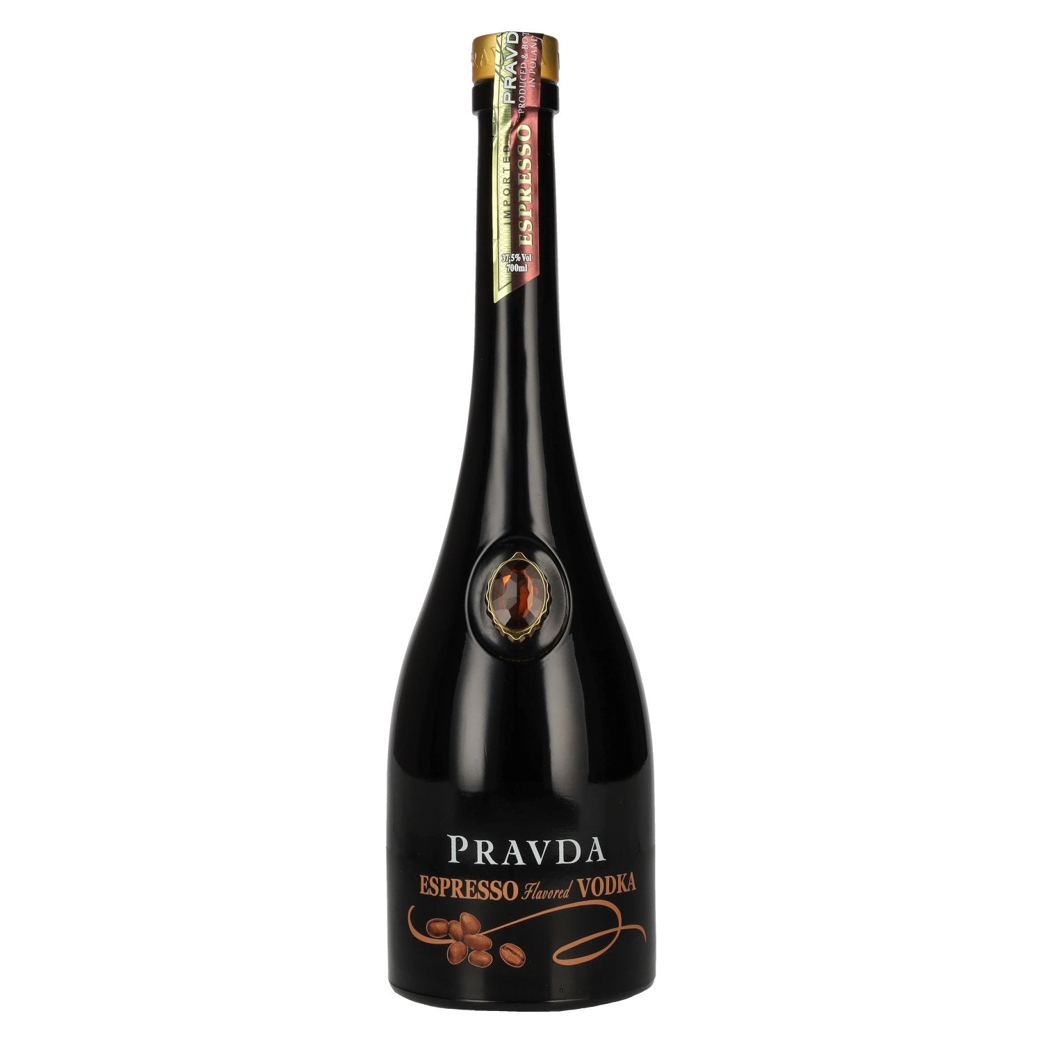 Pravda ESPRESSO Flavored Vodka 37,5% Vol. 0,7l