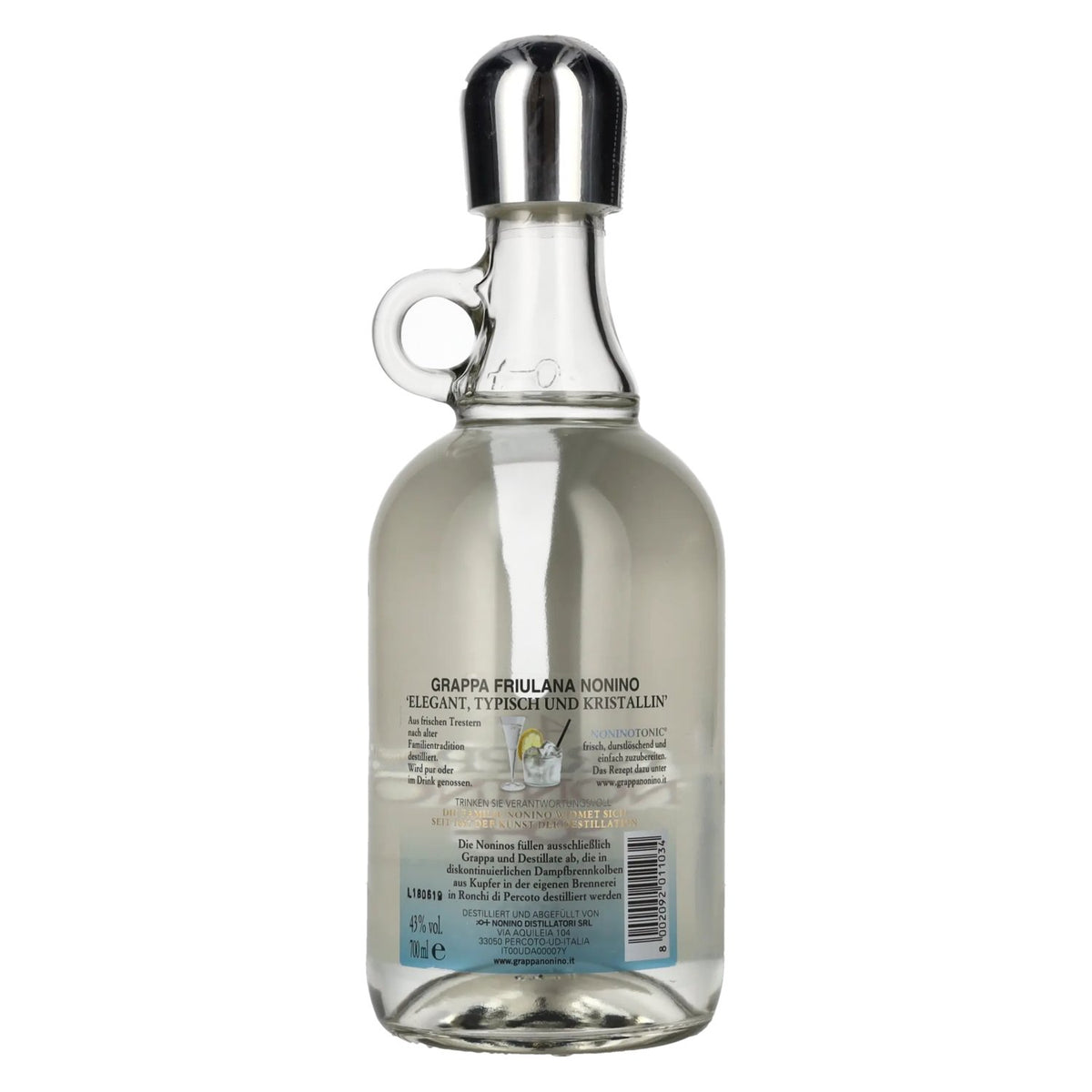 Grappa Nonino 43 % vol., 0,7 l