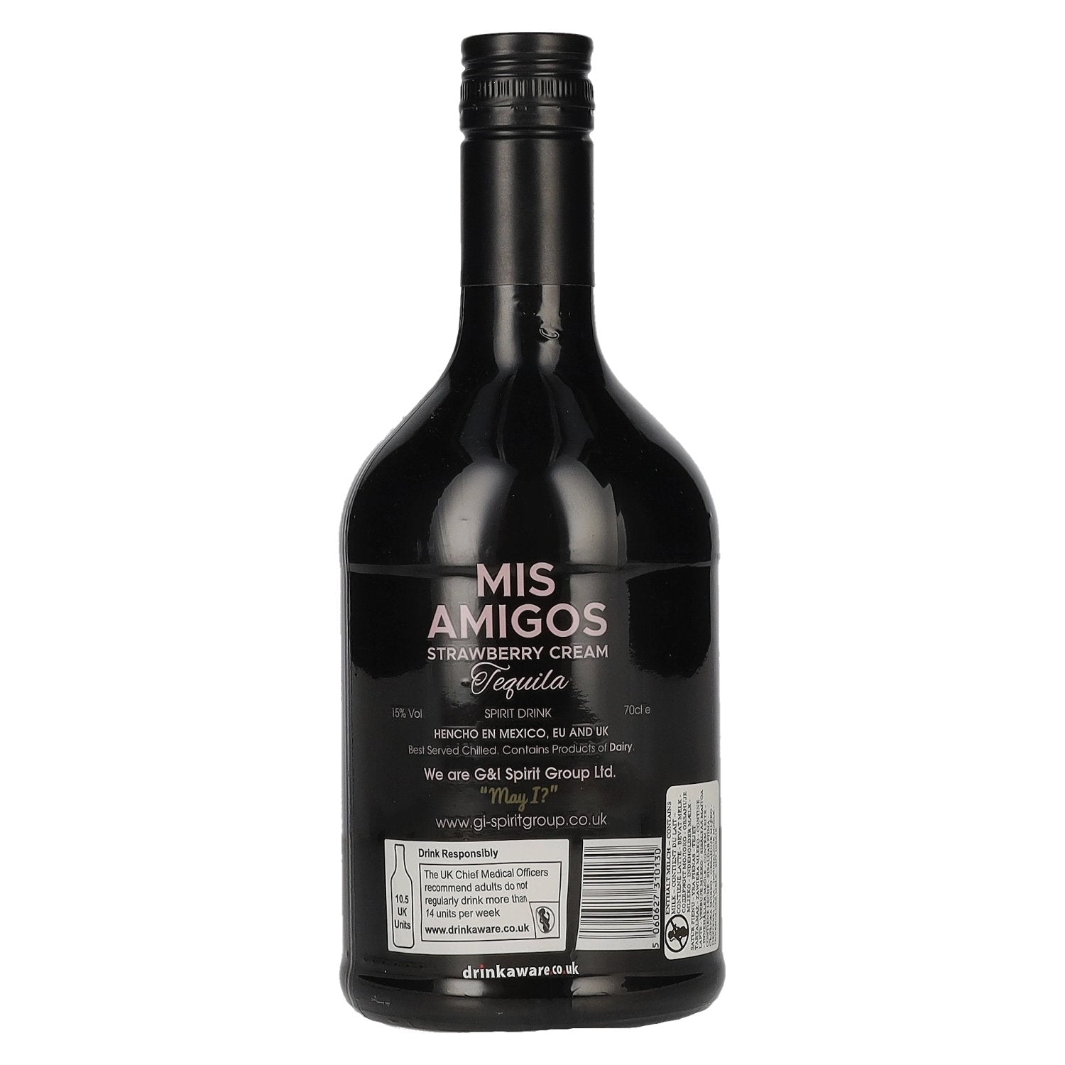 Mis Amigos Aardbeiencrème Tequila Limited Edition 15% Vol. 0,7l
