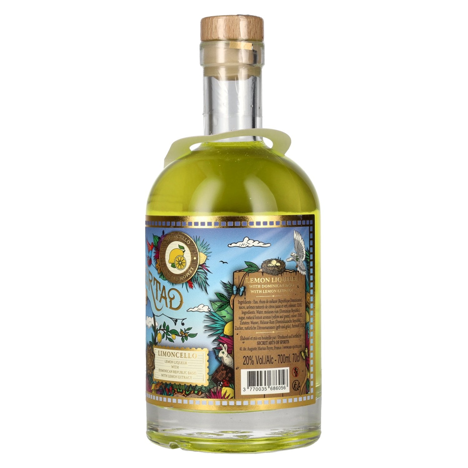 El Libertad Page 396 Limoncello Spirit Drink 20 % vol. 0,7 l