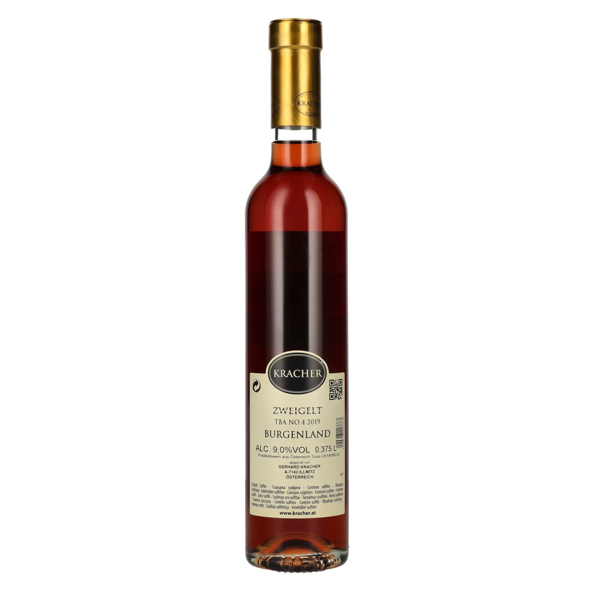 Kracher Trockenbeerenauslese Zweigelt Nouvelle Vague 2019 9% vol. 0.375 l