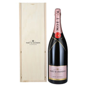 Moët & Chandon Champagne ROSÉ IMPÉRIAL Brut 12,5% Vol. 3l in Holzkiste